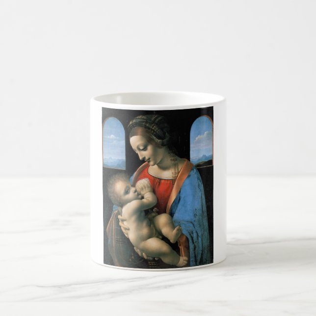 Taza De Café Madonna Litta, Leonardo da Vinci, 1490-1491 (Centro)