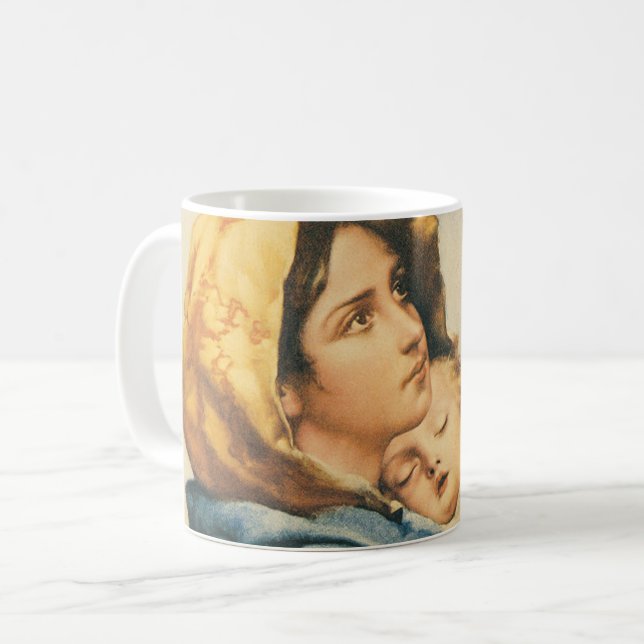 Taza De Café Madonna of the streets - Roberto Ferruzzi (Anverso izquierdo)
