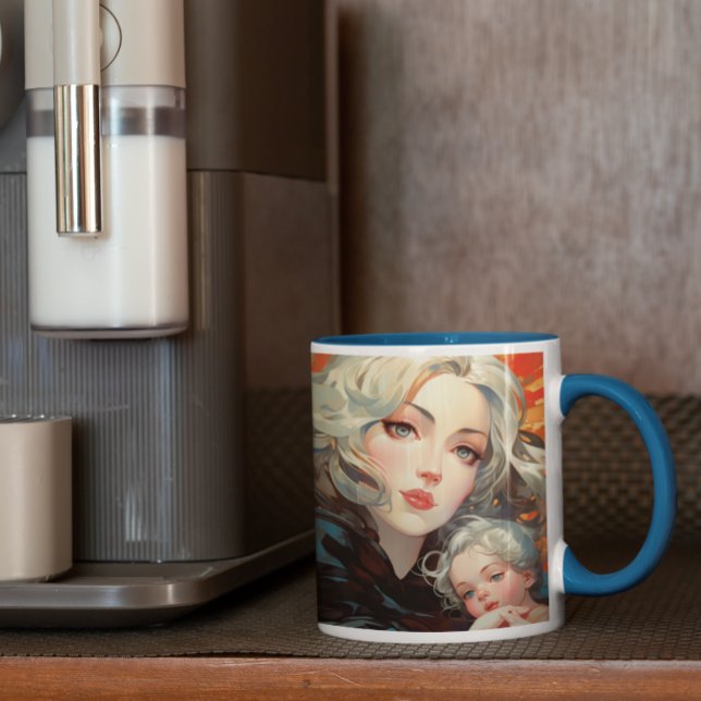 Taza De Café Madonna versión 28 (Madonna version 28 coffee mug
)