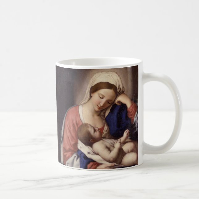 Taza De Café Madonna y niño (Derecha)