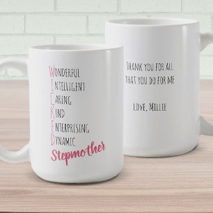 Taza De Café Madrastra malvada adjetivos positivos personalizad