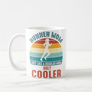 Taza De Café Madre Corredora Chica Genial Corriendo Futuro Madr