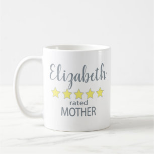 Taza De Café Madre De 5 Estrellas