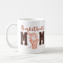 Taza De Café Madre de Baloncesto Coqueta y Adorable