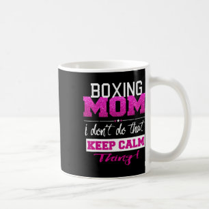 Taza De Café Madre De Boxeo Graciosa Camiseta Mejor Madre