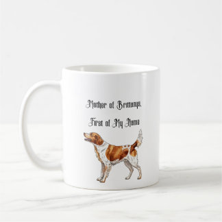 Taza De Café Madre de Brittanys, Primera de Mi Nombre