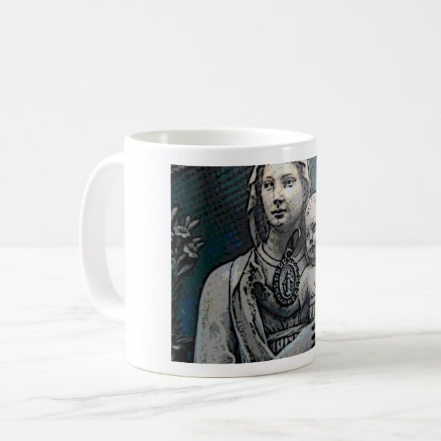 Taza De Café Madre de dios - Theotokos (Anverso izquierdo)