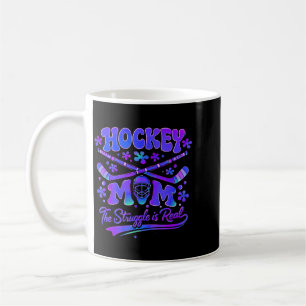 Taza De Café Madre de Hockey La Lucha Es Real Máscara de Porter