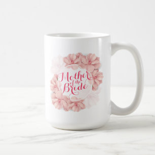 Taza De Café Madre de la novia Boda floral