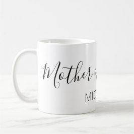 Taza De Café Madre de la novia con nombre