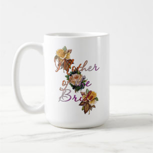 Taza De Café Madre De La Novia Floral