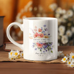 Taza De Café Madre de la novia Mug | Gracias<br><div class="desc">Celebra a la Madre de la Novia (o personalizar que diga Groom) con este Gorgeous Coffee Mug. ¡Esto hará que su mamá o su suegra se sientan muy especiales! Escribe un mensaje personal y sincero para tu suegra el día de tu boda. Agregue la redacción de su personalizado a este...</div>