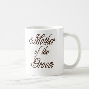 Taza De Café Madre de los marrones con clase del novio