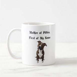 Taza De Café Madre de los Pitties, primero mi nombre