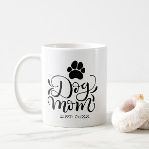 Taza De Café Madre de perro - Establecimiento personalizado - a