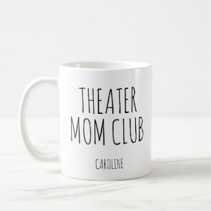 Taza De Café Madre de Teatro Nombre Personalizado Club de Drama