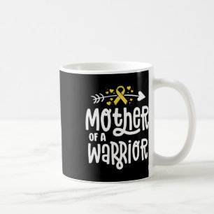 Taza De Café Madre De Un Guerrero Regalo Familia Cáncer De Niñe
