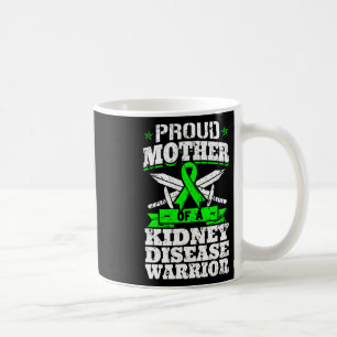 Taza De Café Madre De Una Enfermedad Renal Guerrero Concienciac