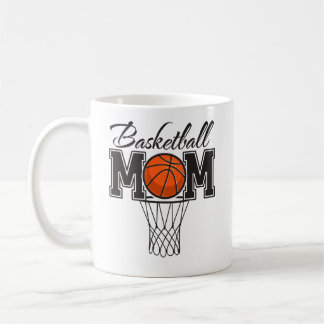 Taza De Café Madre del baloncesto
