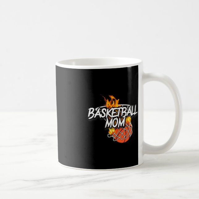 Taza De Café Madre del baloncesto - Arco de baloncesto - Ilumin (Derecha)