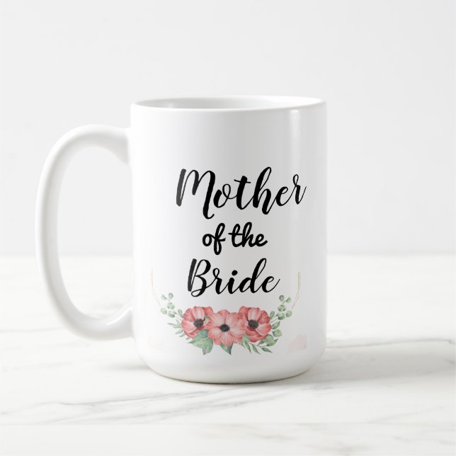 Taza De Café Madre del boda de la novia (Izquierda)