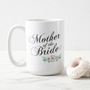 Taza De Café Madre del Boda de la novia   Mugre clásica
