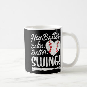 Taza De Café Madre del corazón del beisbol que regala la pata d
