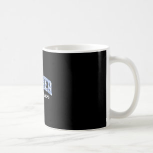 Taza De Café Madre del novio floral azul chinoiserie