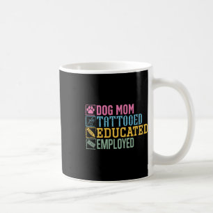 Taza De Café Madre del perro tatuó a un amante de las mascotas