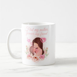 Taza De Café Madre e hija, nombres personalizados
