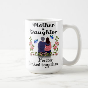 TAZA DE CAFÉ MADRE E HIJA SIEMPRE VINCULADAS.