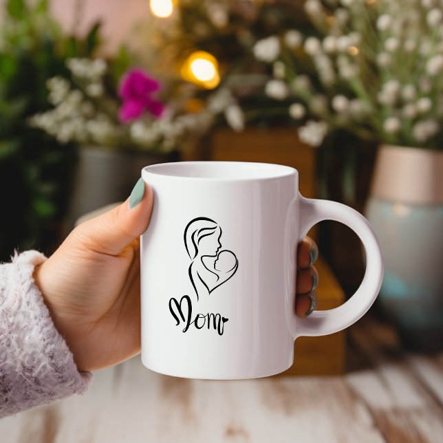 Taza De Café Madre e hijo Mug (Subido por el creador)