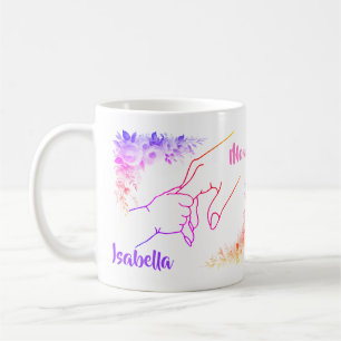 Taza De Café Madre e hijo Nombre Mug