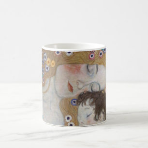Taza De Café Madre e hijo por Gustav Klimt