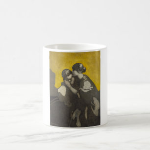Taza De Café Madre e hijo (por Norah Neilson Gray)