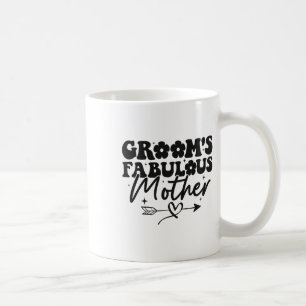 Taza De Café Madre Fabulosa del Novio Madre Groovy del Novio
