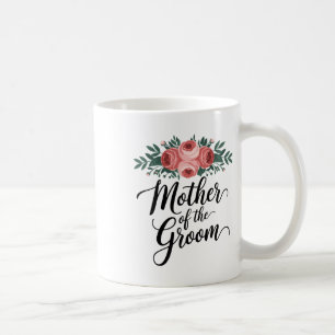 Taza De Café Madre Floral del Novio Regalo de Despedida de Solt
