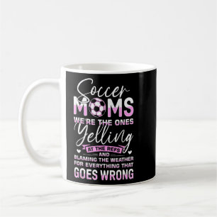 Taza De Café Madre futbolera Gameday Soccer Mom 3