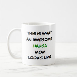 Taza De Café madre hausa, increíble