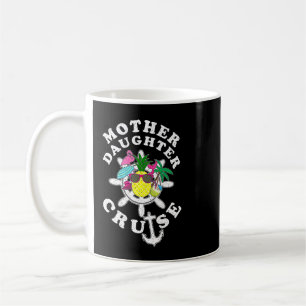 Taza De Café Madre hija Chicas de crucero viajan con familia Fu