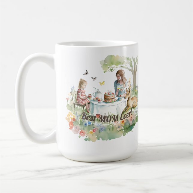 Taza De Café Madre hija Fiesta de té (Izquierda)