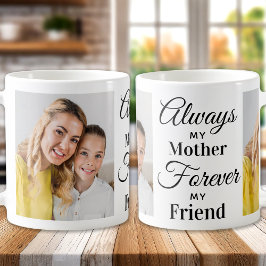 Taza De Café Madre madre hija cita personalizada 3 foto