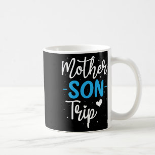 Taza De Café Madre madre hijo viaje en crucero de vacaciones fa
