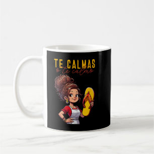 Taza De Café Madre mexicana y madre española exprese Te Calmas