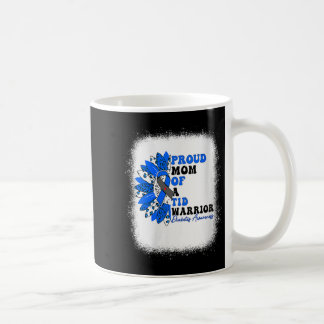 Taza De Café Madre Orgullosa De Un Guerrero Del T1d Con Diabete
