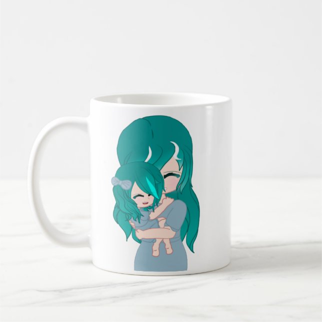 Taza De Café Madre personalizado y hija Mug (Izquierda)