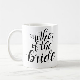 Taza De Café Madre simple de la boda de la tipografía de la