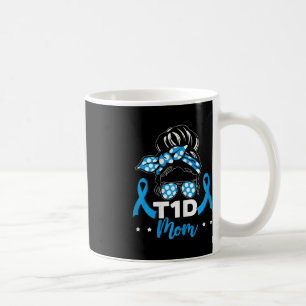Taza De Café Madre T1D Diabetes Guerrero Diabetes Sensibilizaci
