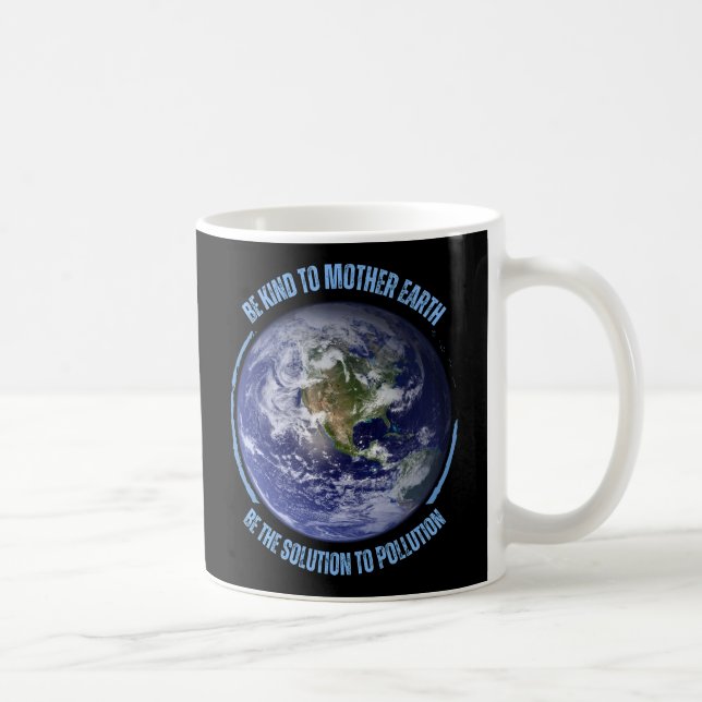 Taza De Café Madre Tierra y cambio climático (Derecha)