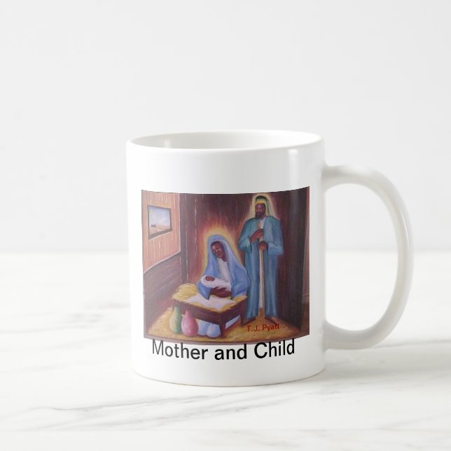 Taza De Café Madre y niño (Derecha)